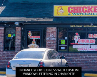 Enhance Your Business With Custom Window Lettering In Charlotte