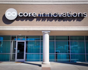 Core Innovations Storefront signage in charlotte nc