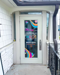Window Graphics in Plaza Midwood