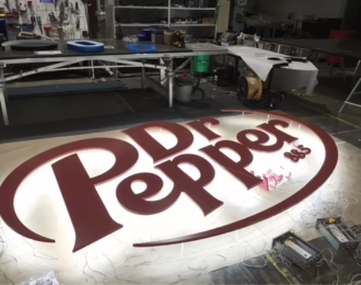 custom Backlit signage in charlotte