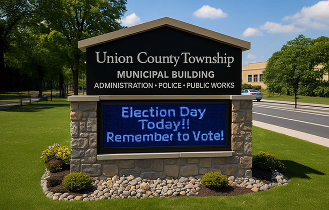 Electronic Message Board Sign EMC Sign