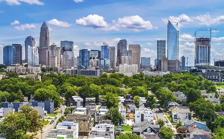 Charlotte Skyline Charlotte Sign studio hero