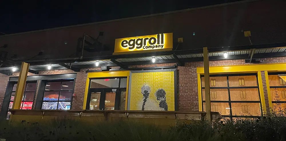 Branded Full Frontage design