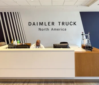 Daimler Truck Lobby Sign