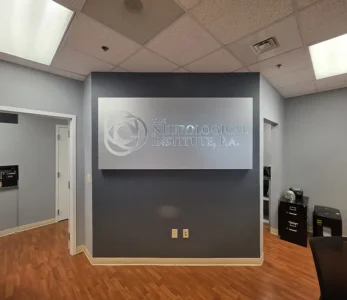 custom lobby signage charlotte
