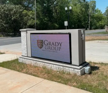 Grady Group Monument Sign