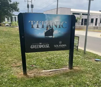 Post and Panel Sign for business