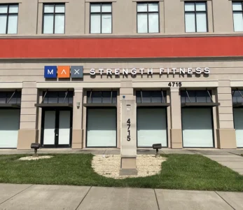 Strength Fitness Gym Illuminated Storefront Signage