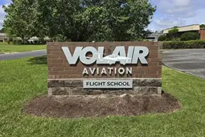 Volair Aviation Monument Sign
